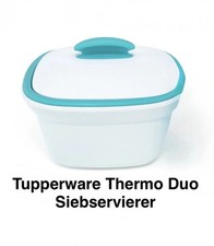 Siebservierer Set Tupper ThermoDuo Tupperware Thermo Deckel Behälter Sieb Tupper