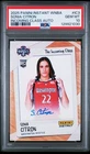 Sonia Citron 2025 Panini Instant WNBA Incoming Class RC Auto 20/25 PSA 10