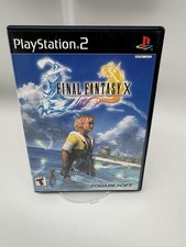 SquareSoft Final Fantasy X (Sony PlayStation 2) NTSC-U/C 2001 T w/ Manual CIB