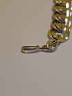 MCM Retro Monet Silver Toned Chain Necklace Statement Piece 30" — photo 4