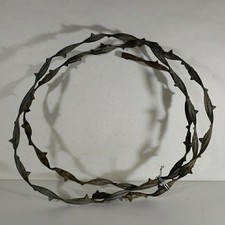 Allis Barbed Wire Texas Rusty Cowboy Western Decor Craft Metal 6ft Roll