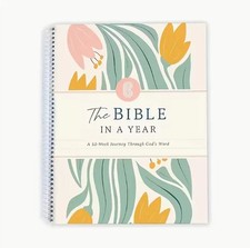 52-Week Bible Study Journal for Women: Daily Devotional Planner with