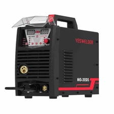 YESWELDER MIG-205DS-B 205A Aluminum MIG Welder 4-in-1 Welding Machine 