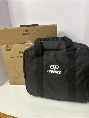 evdance level 1/2 portable electric vehicle charger