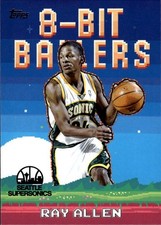 2025-26 Topps #8B-28 Ray Allen 8-Bit Ballers