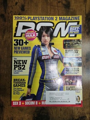 PSM PlayStation Magazine Vol 7 Issue #73 July 2003 Racing Evolution Cover