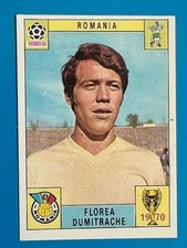FLOREA DUMITRACHE Romania MEXICO 70 PANINI card figurine Sticker Green Back