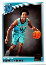 2018-19 Donruss Devonte' Graham Rookie #189 Charlotte Hornets