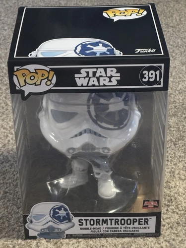 Funko: Star Wars ~ Stormtrooper (Jumbo) - Target Con 2021 Exclusive w/ Protector