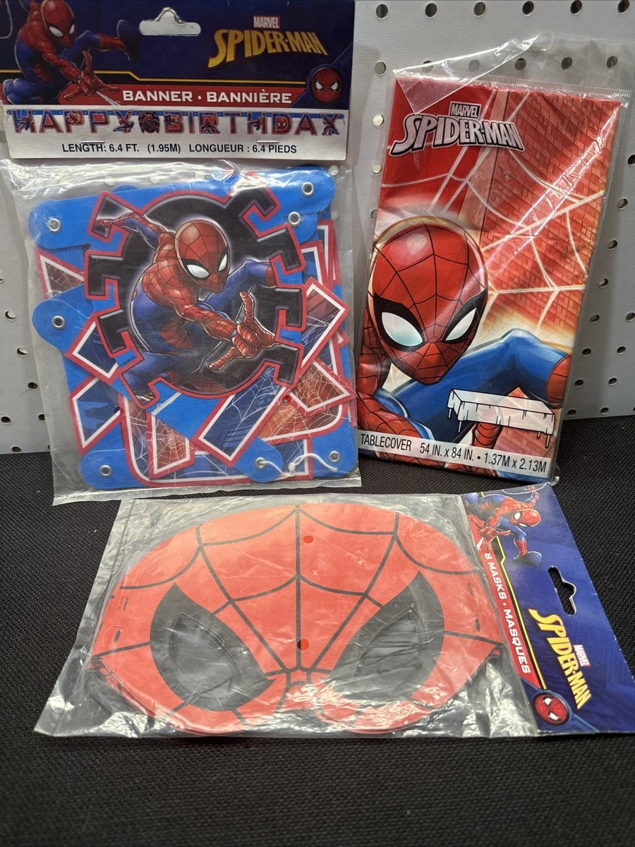 Ballon Spiderman - 5 ans - 7 Pièces - Marvel Avengers - Décoration de
