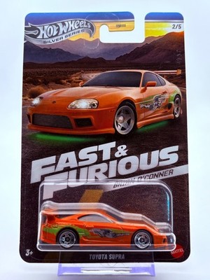 Hot Wheels Toyota Supra Fast&Furious inkl. Protector
