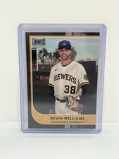 2021 Topps Archives Snapshots - #34 Devin Williams Black Border 1/1