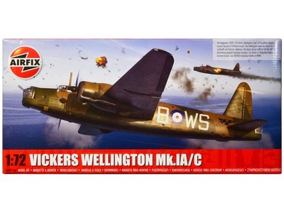 Airfix A08019A 1/72 Level 3 Model Kit Vickers Wellington Mk.IA/C