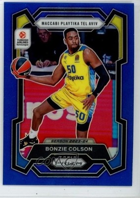 2023 Panini Prizm Turkish Airlines EuroLeague Blue /199 Bonzie Colson #154 1u5y