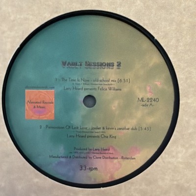 Larry Heard Mr. Fingers Vault Sessions 2 LP 33RPM Alleviated ML-2240 DJ Mel NM
