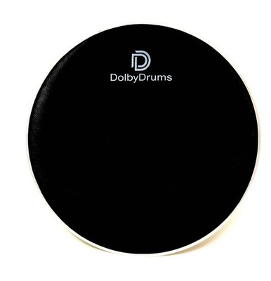 Dolby Drums 20  3-Ply MESH Low Volume Resonant or Batter Drumhead Black