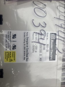 BE4-25 Basler Electric Relay On Sync Dead Bus Energize 120V 50/60Hz 1A1N5 Sense