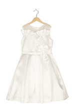 MonnaLisa Kleid Formal Anlass Gr. EU 140 Weiß Mädchen Neu