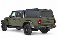 BCauto Alloy Tub Canopy for Jeep Gladiator Tactic Black Lockable
