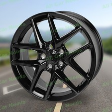For Honda Civic 2016-2024 New 18 Gloss Black Replacement Wheel 18 Inch Rim Us