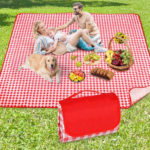 Anyiner Picnic Blanket, Waterproof Extra Large Beach Blanket Camping Blanket,