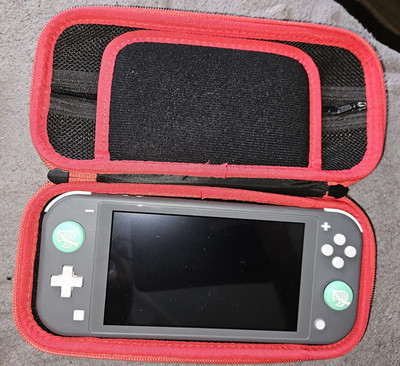 Nintendo Switch Lite Grau 32GB HDH-001 neuwertig + Tasche & Netzteil ohne Spiele