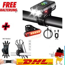 LED USB Fahrrad Licht Set Beleuchtung SET 100...