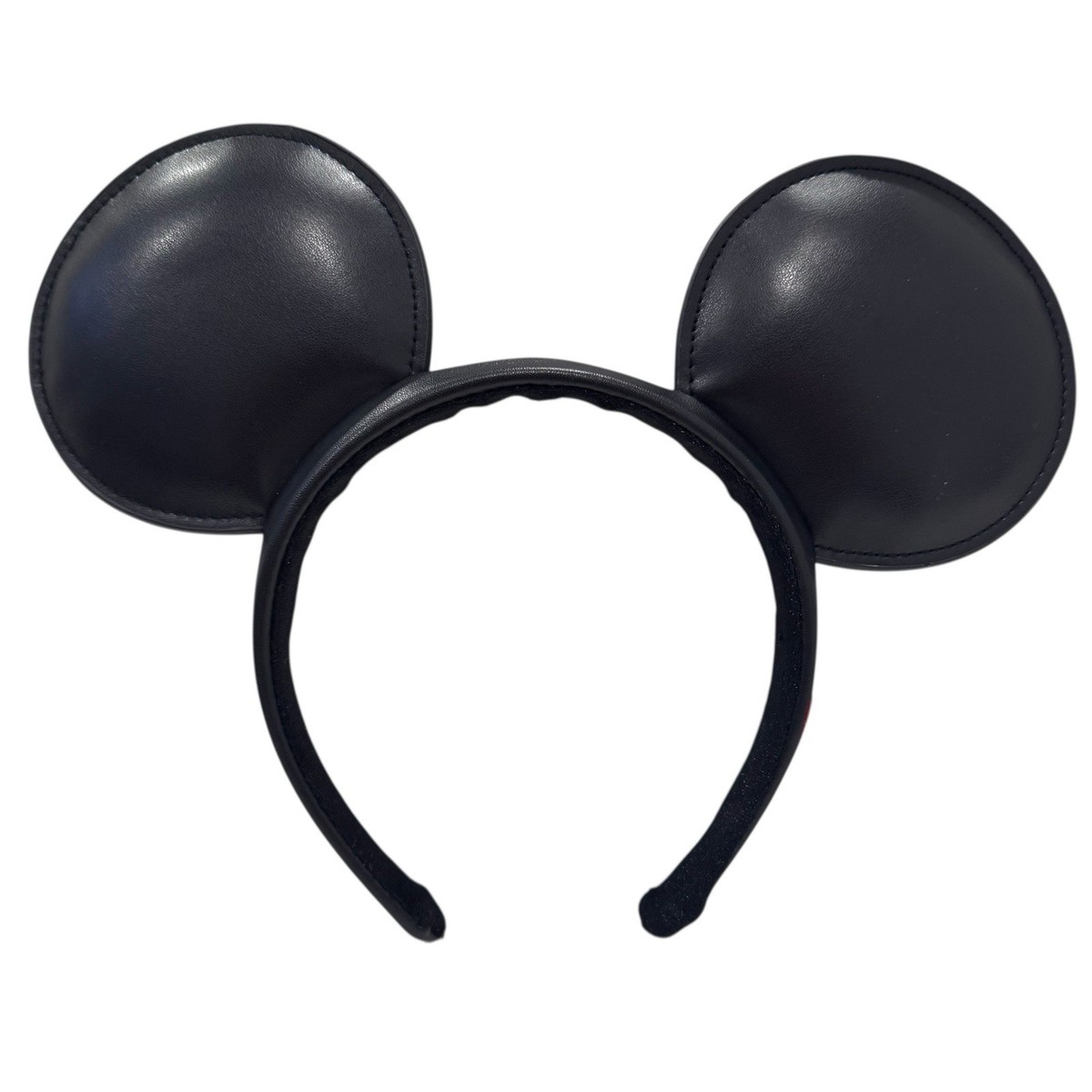 Disney Parks Mickey Mouse Signature Black Faux Leather Ears  display picture 3