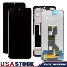6.6" LCD Display Touch Screen Digitizer Frame For T-Mobile Revvl 7 5G TMRV075G