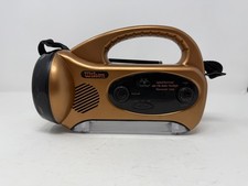 Wilson AM FM Radio Flashlight WFF70CP Splash Resistant