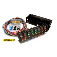 Painless Wiring 50303 Kit Switch Panel 10.75 X 3 In Bar Mount Fused Harness Painless Wiring 50303 Kit Switch Panel 10.75 X 3 In Bar Mount Fused Harness