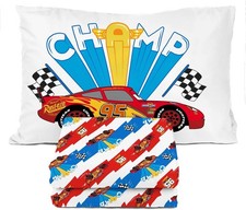 Sunny Side Up Disney Pixar Cars Lightning McQueen Twin Sheet Set - 3 Piece Kids