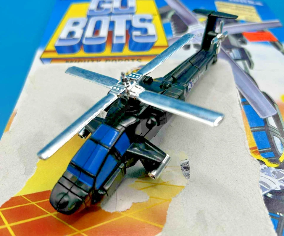 Vintage Gobots Wrong Way Attack Chopper MR-41  Full Cardback High grade - Image 3 of 3