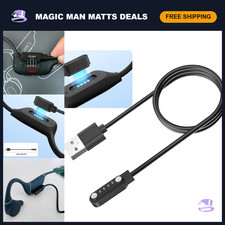 Magnetic Charging Cable for 4-Pin Bone Conduction Headphones, 7.62mm Pitch, 1 Pa