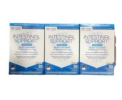 Ride Aide Probiotic Intestinal Support 30 Capsule 250 Mg (3 Boxes) 90 Total Caps