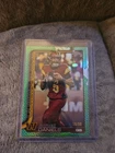 2025 Topps Chrome Green Leather /99 Jayden Daniels #295 Parallel 36/99
