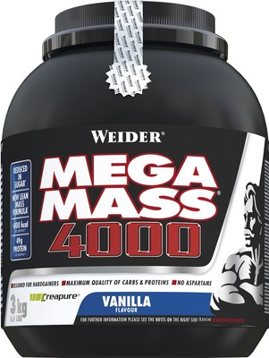 Weider Mega Mass 4000 Schokoladengeschmack 3000g