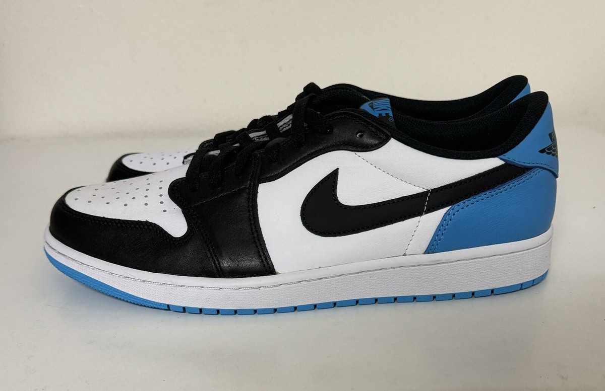 Nike Air Jordan 1 Low Retro OG UNC Mens Sz 13 Dark Powder