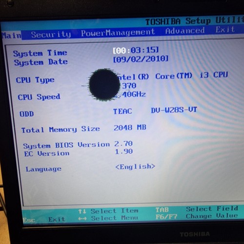 Joblot Toshiba Satelite S500+Toshiba Satelite C660, MISSING PARTS,TESTED TO BIOS - Picture 8 of 24