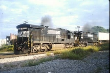 NS 8538 oct87 kodachrome train photo slide 35mm