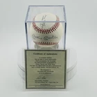 Willie Mays Mickey Mantle signed Baseball autographed CoA Certificate Authentic
