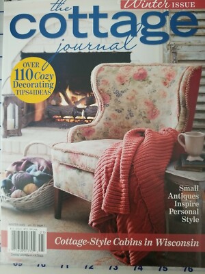 THE COTTAGE JOURNAL 2022 WINTER ISSUE country sampler southern living home  M19