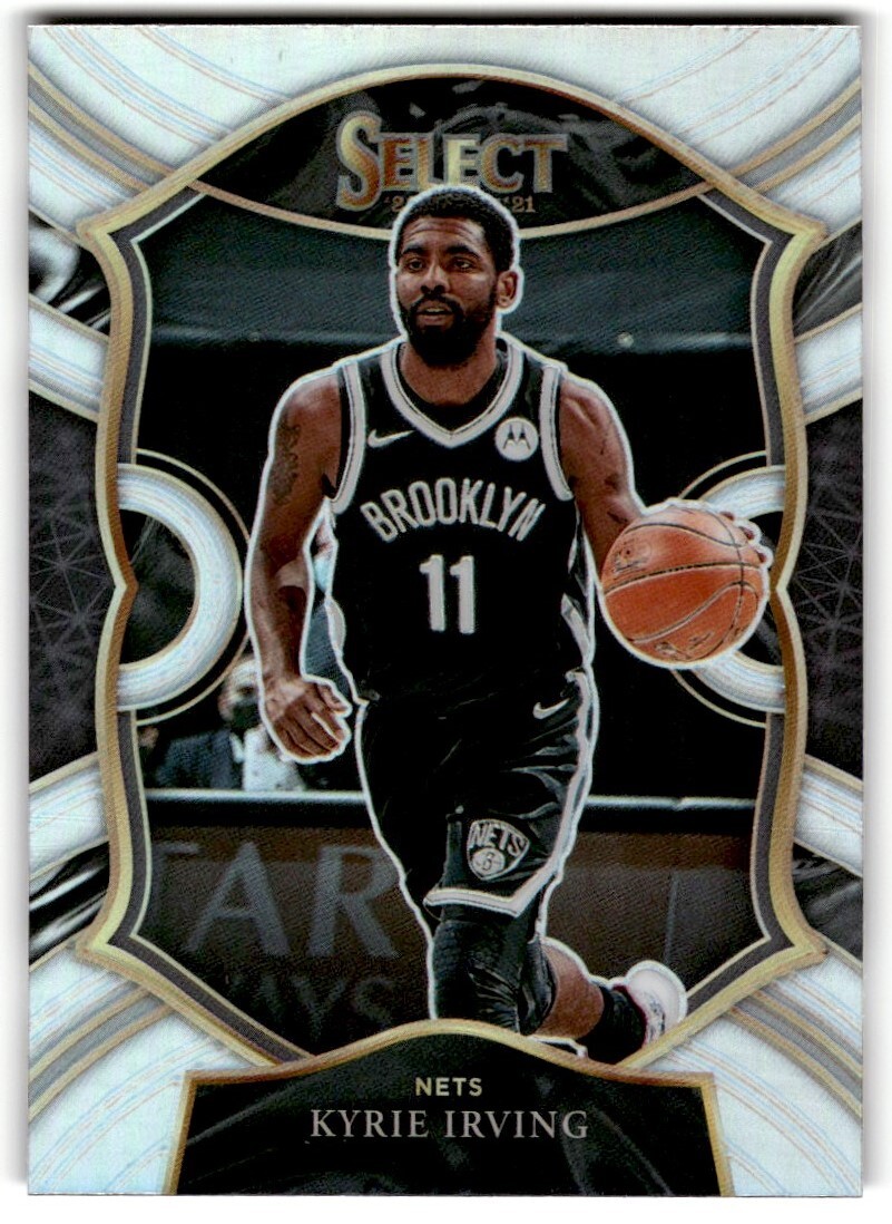 2020-21 Panini Select Prizm Silver Kyrie Irving #42 Brooklyn Nets
