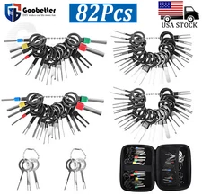 Terminal Removal Tool Kit Depinning Pin Release Ejector Wire Connector Key 82Pcs