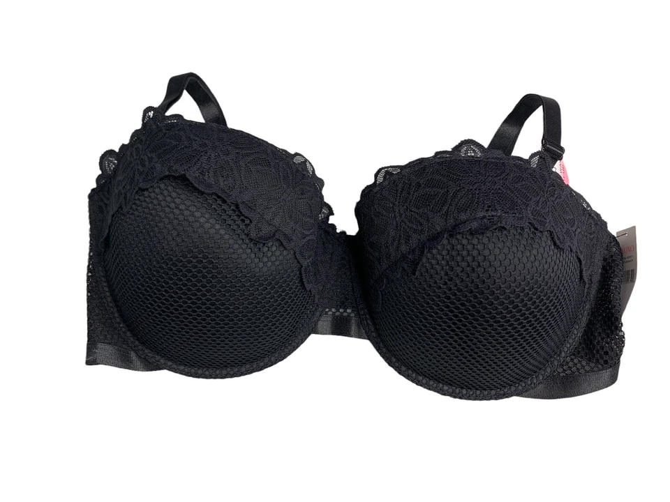 XOXO Women Lined Underwire Bra Multi -Way Push Up Set of 2 Size 42D StyleXO2511 - Image 2 of 4