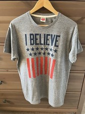 USA  USMNT USWNT Soccer Homage T-Shirt -Size L Large Gray