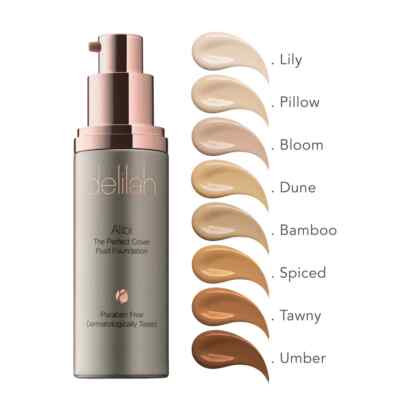 DELILAH Alibi The Perfect Cover Fluid Liquid Foundation Makep Umber 8888 30ml