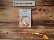 3-Hook Floating Crawler Harness - Size #2 Colorado Blade - 4'/48 -15lb- #4 Hooks