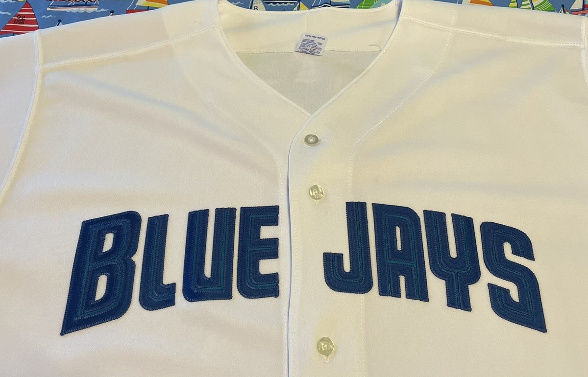 90's MLB カナダ製　ブルージェイズ ラッセル ユニフォーム Vintage Russell Athletic MLB Toronto Blue Jays Baseball