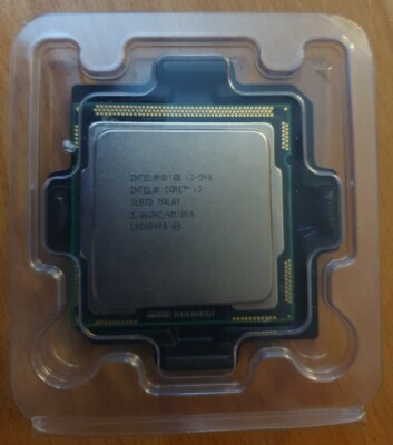 Intel Core i3-540 @ 3,06 Ghz Dual-Core, SLBTD, LGA1156, 512KB/4MB Tray